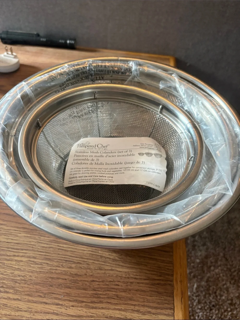 The Pampered Chef three piece